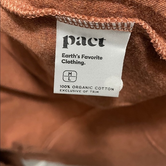 PACT Women’s Organic Cotton Saddle Heather Airplane Cardigan M/L | EUC - Picture 6 of 8